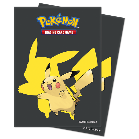 Ultra Pro Sleeves Pokemon 2019 Pikachu 65-Count