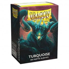 Dragon Shield Matte Sleeves - Turquoise - 100ct