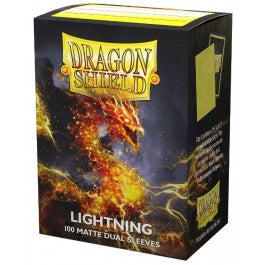 Dragon Shield Matte Sleeves - Lightning - 100ct