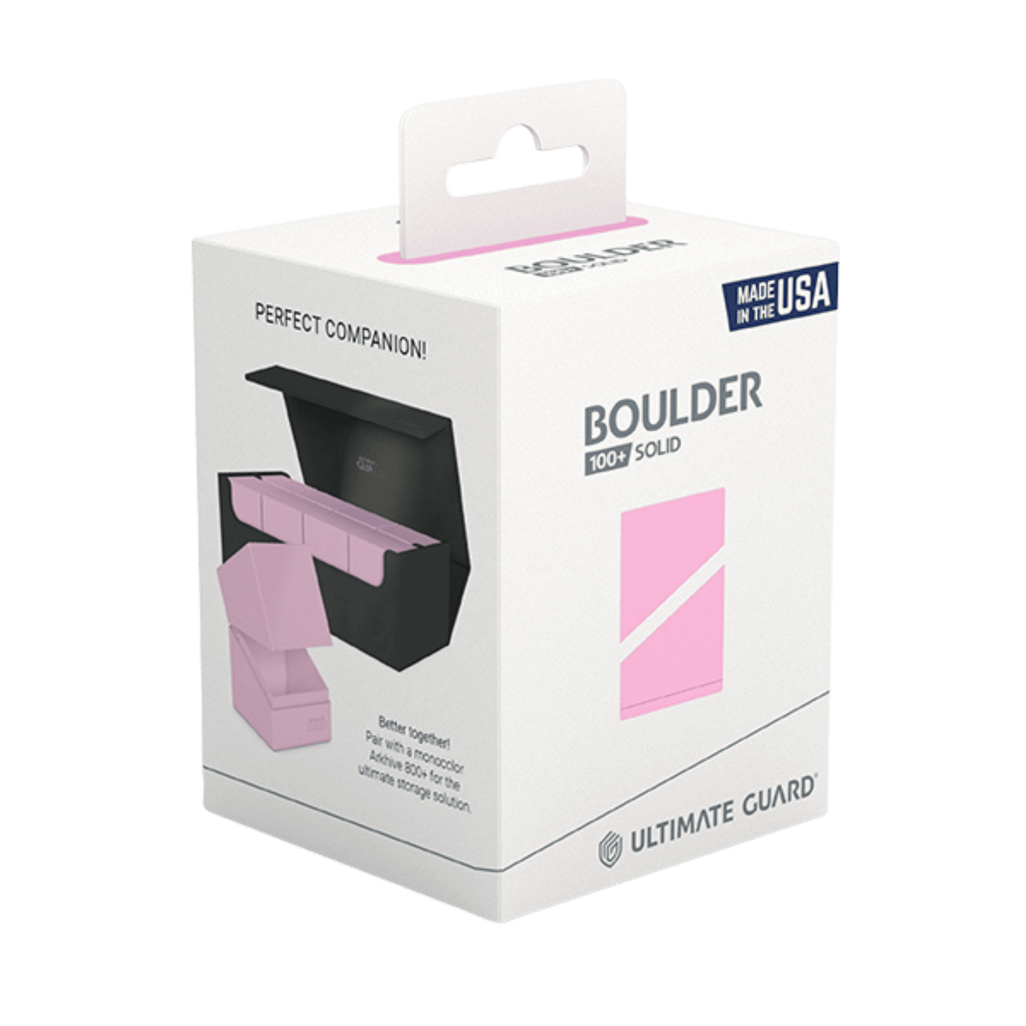 Ultimate Guard: Boulder 100+ Solid Candy Pink