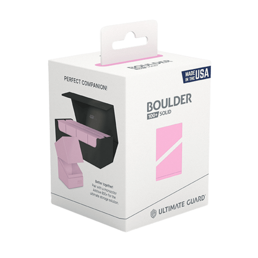 Ultimate Guard: Boulder 100+ Solid Candy Pink