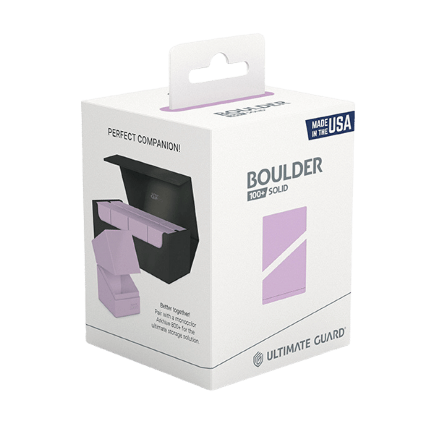 Ultimate Guard: Boulder 100+ Solid Lavender Purple