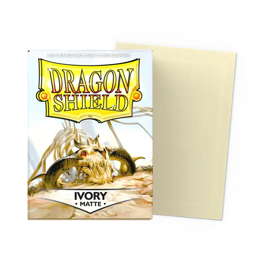 Dragon Shield Matte Sleeves - Ivory - 100ct