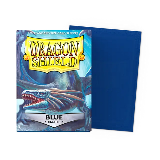 Dragon Shield Matte Sleeves - Blue - 100ct