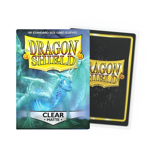 Dragon Shield Matte Sleeves - Clear - 100ct
