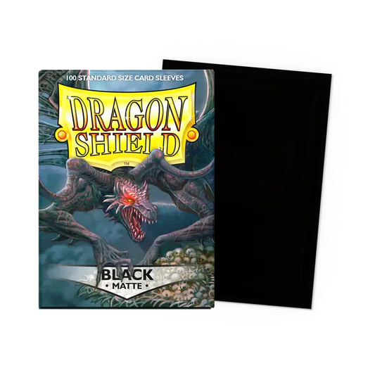 Dragon Shield Matte Sleeves - Black - 100ct