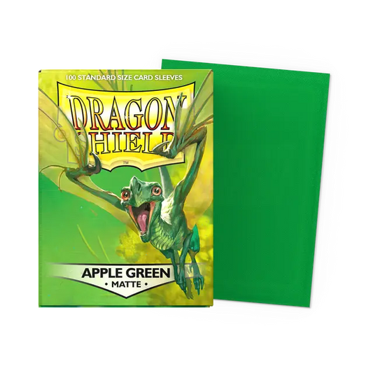 Dragon Shield Matte Sleeves - Apple Green - 100ct