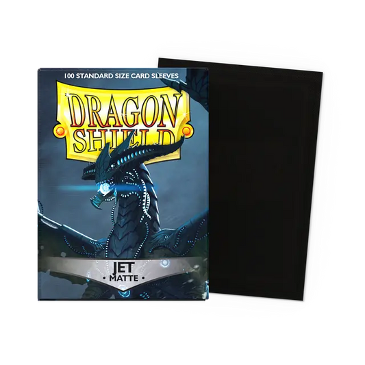Dragon Shield Matte Sleeves - Jet - 100ct