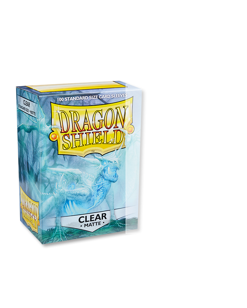 Dragon Shield Matte Sleeves Clear