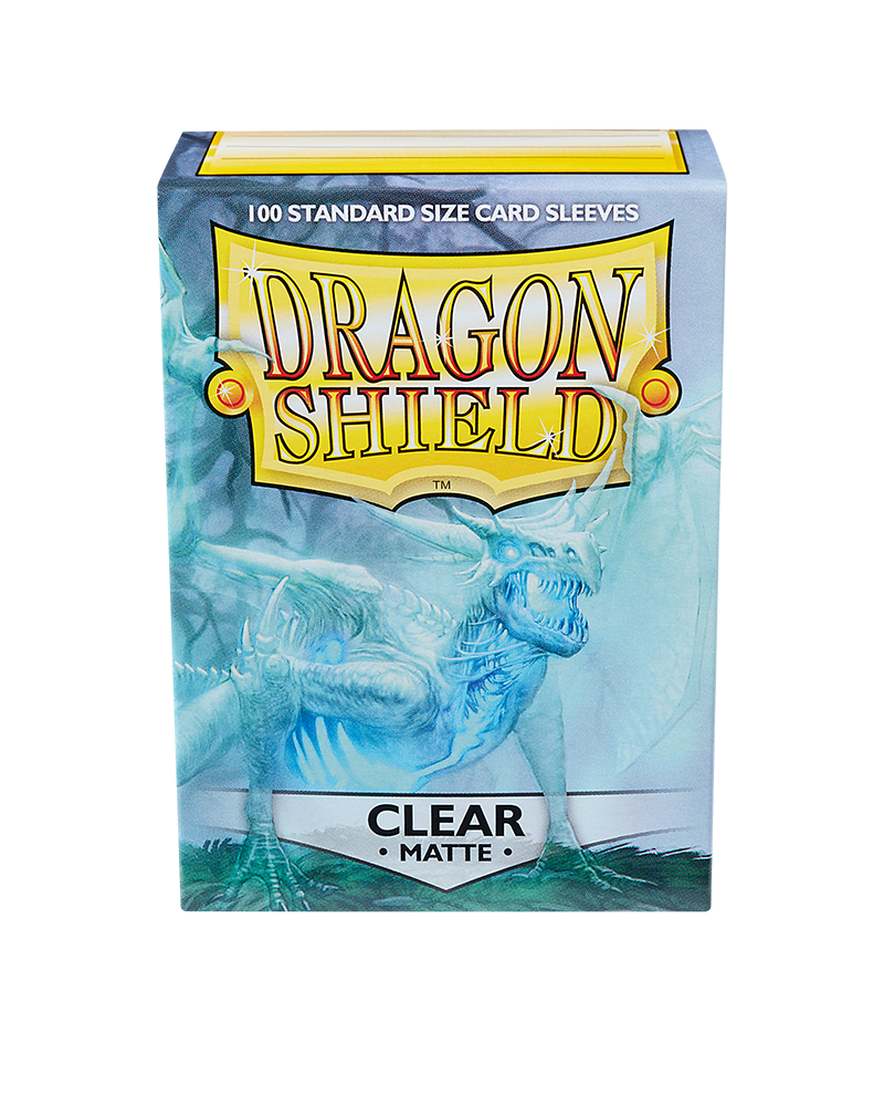 Dragon Shield Matte Sleeves Clear
