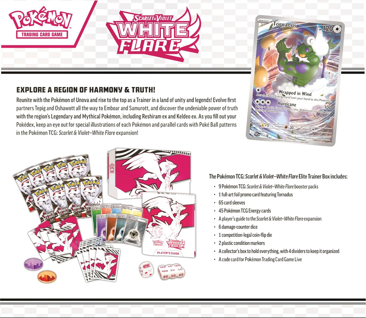 White Flare Elite Trainer Box