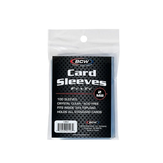 BCW Standard Card Sleeves 100ct