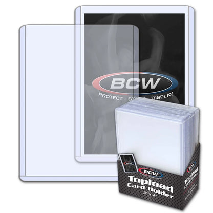 BCW Standard Toploader 25ct