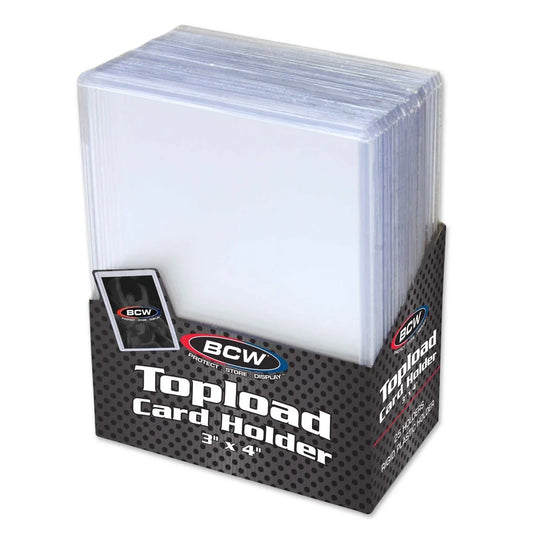 BCW Standard Toploader 25ct