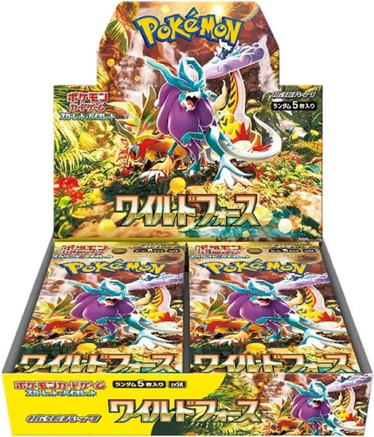 Wild Force Booster Box - Japanese Pokemon TCG