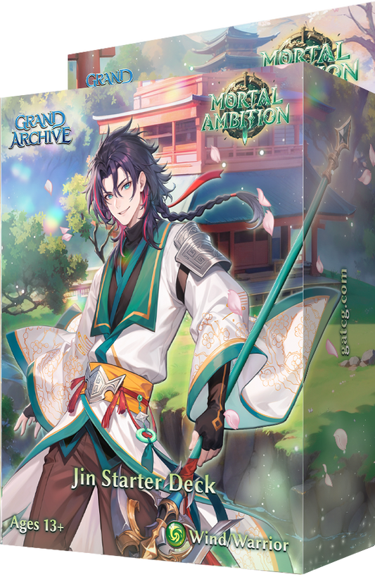 Mortal Ambition: Jin Starter Deck Display (8 Starter Decks)