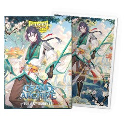 Jin, Fate Defiant- Dragon Shield Matte Sleeves - Grand Archive