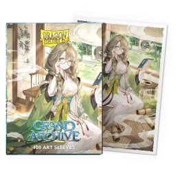 Kongming, Wayward Maven - Dragon Shield Matte Sleeves - Grand Archive