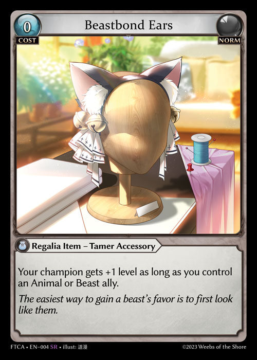 Beastbond Ears (FTCA-Quicksilver Foil)