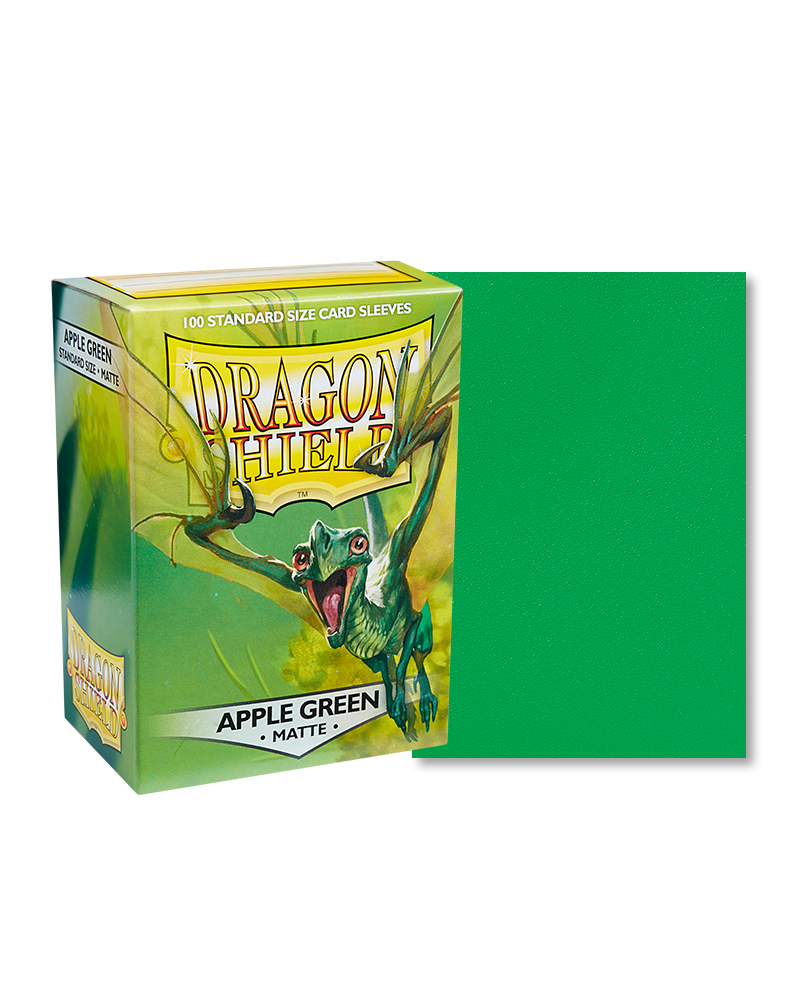 Dragon Shield Matte Sleeves Apple Green