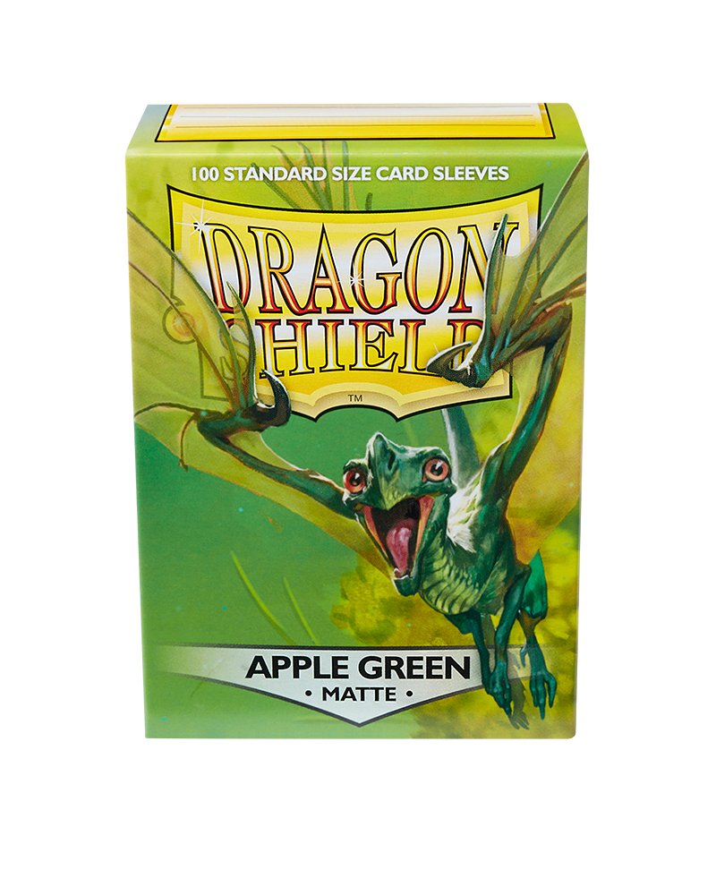 Dragon Shield Matte Sleeves Apple Green