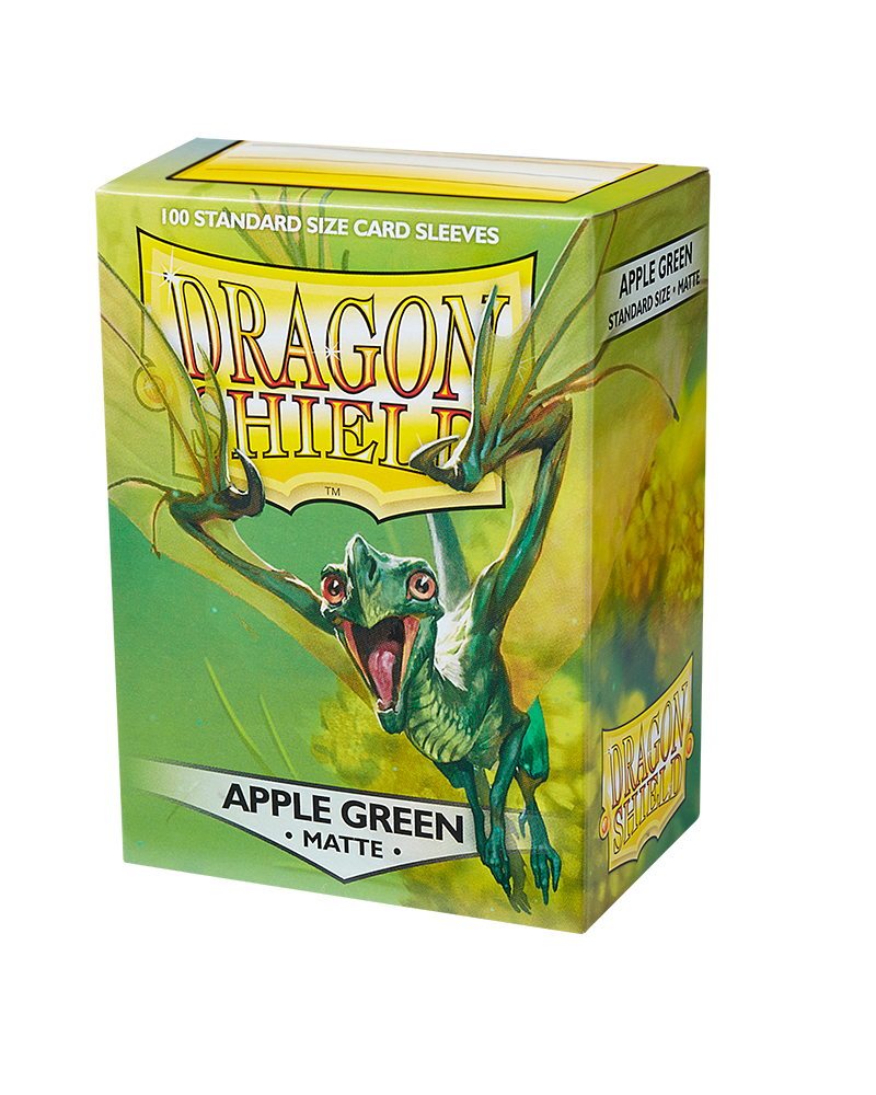 Dragon Shield Matte Sleeves Apple Green