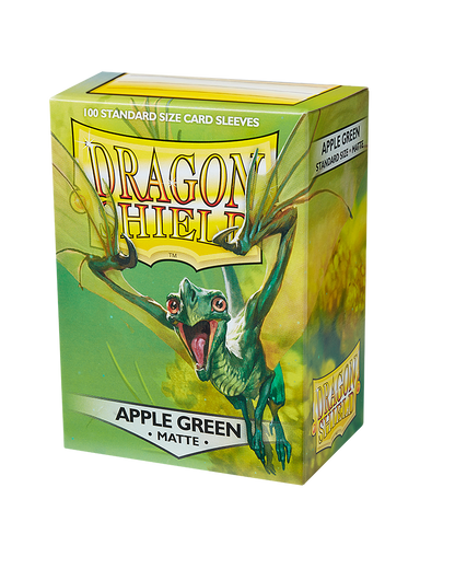 Dragon Shield Matte Sleeves Apple Green