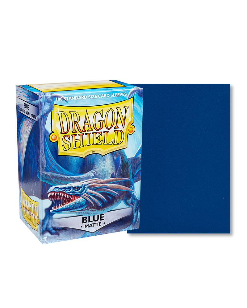 Dragon Shield Matte Sleeves Blue