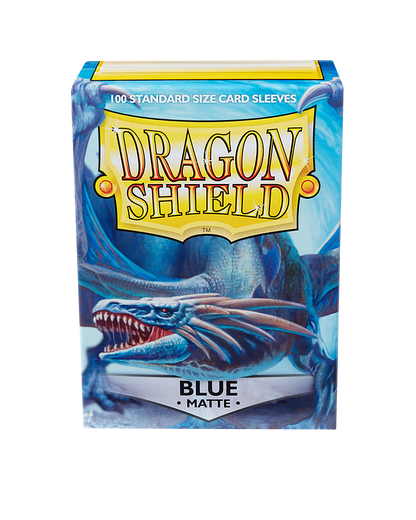 Dragon Shield Matte Sleeves Blue