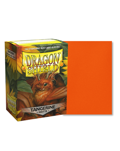 Dragon Shield Matte Sleeves Tangerine