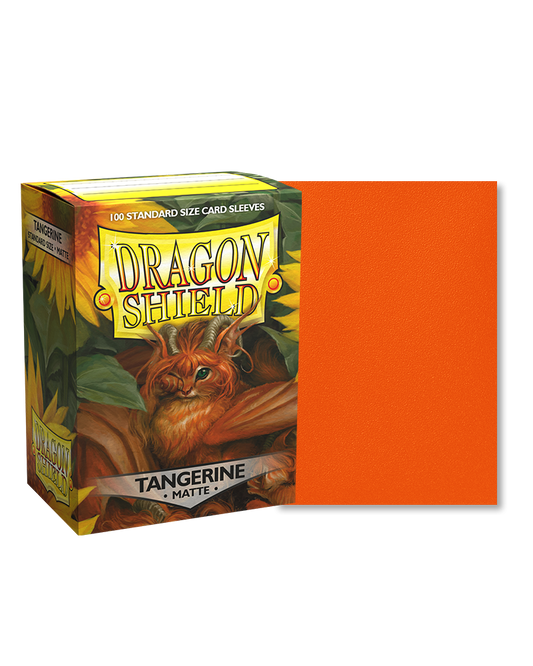 Dragon Shield Matte Sleeves Tangerine