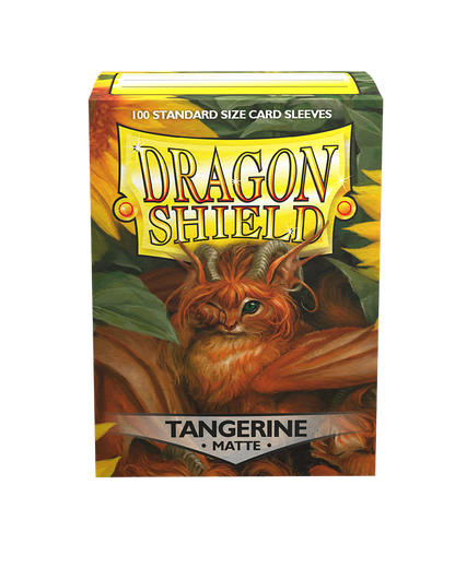 Dragon Shield Matte Sleeves Tangerine