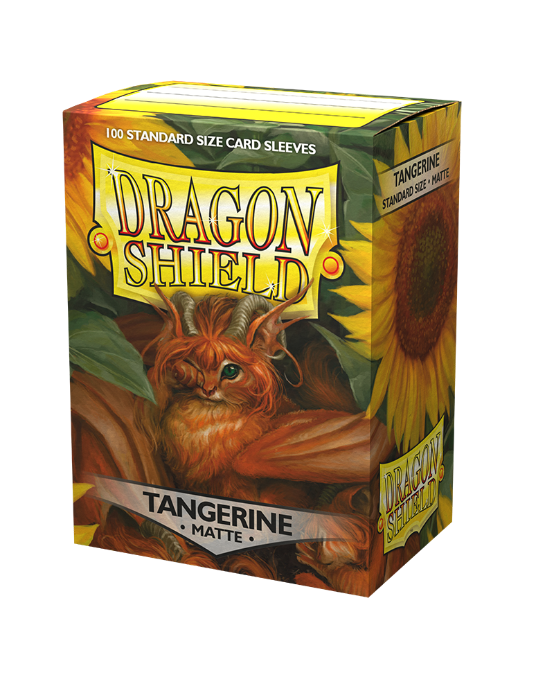 Dragon Shield Matte Sleeves Tangerine