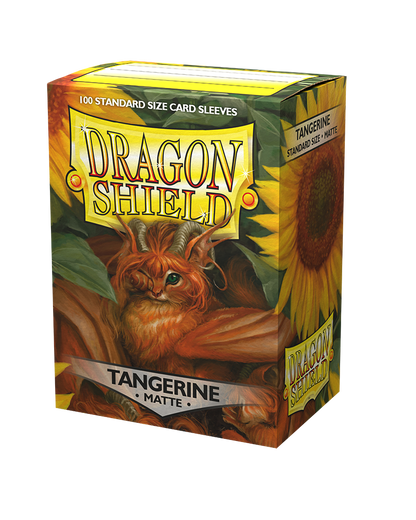 Dragon Shield Matte Sleeves Tangerine