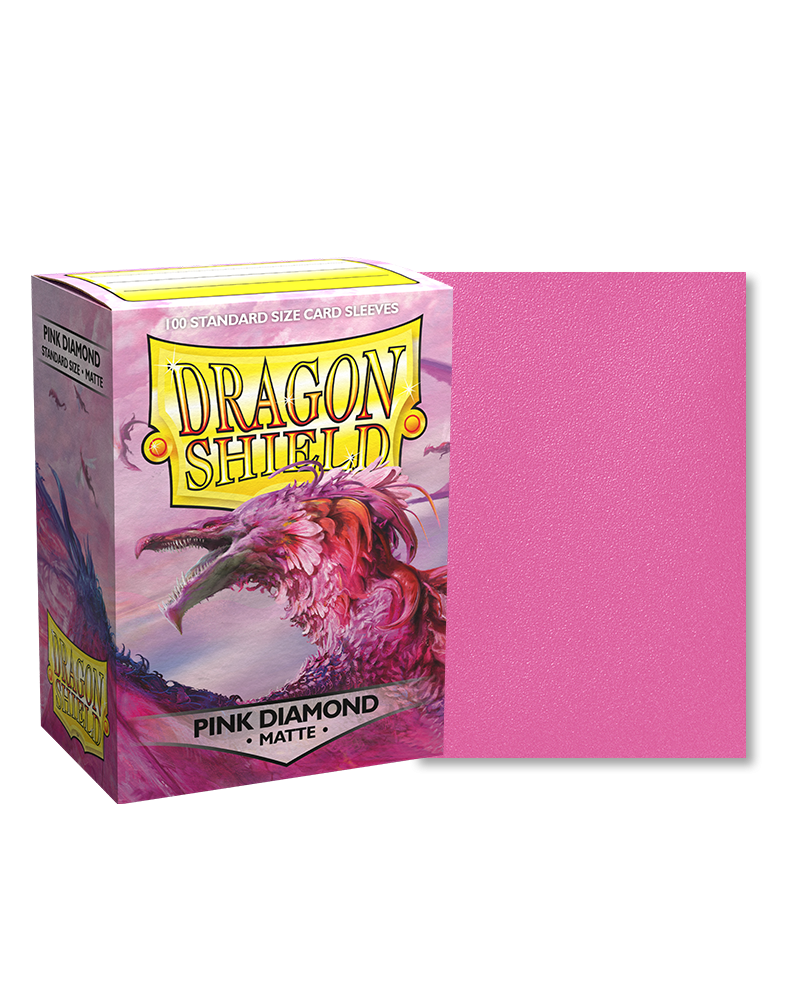 Dragon Shield Matte Sleeves Pink Diamond