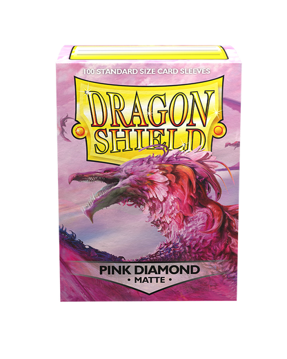 Dragon Shield Matte Sleeves Pink Diamond