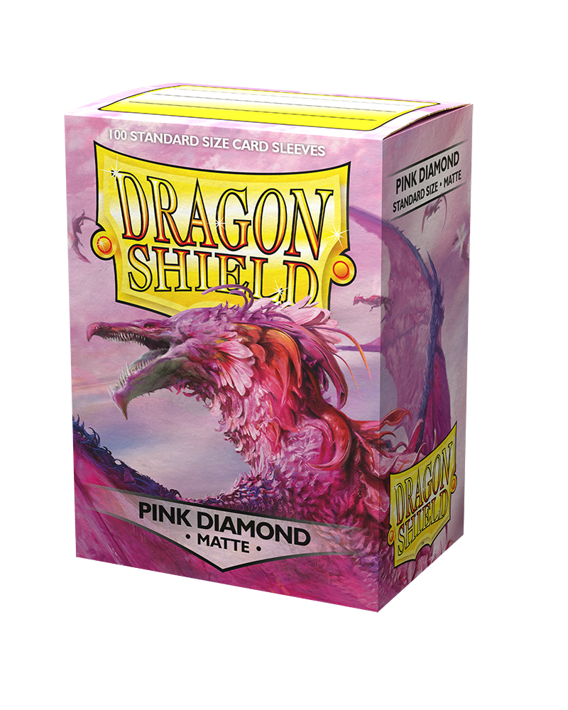 Dragon Shield Matte Sleeves Pink Diamond