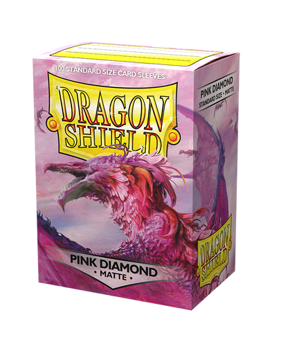 Dragon Shield Matte Sleeves Pink Diamond