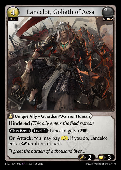 Lancelot, Goliath of Aesa