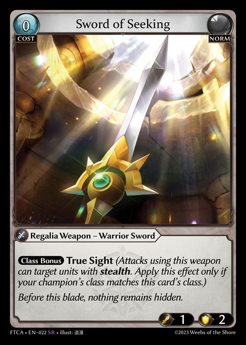 Sword of Seeking (FTCA-Quicksilver Foil)