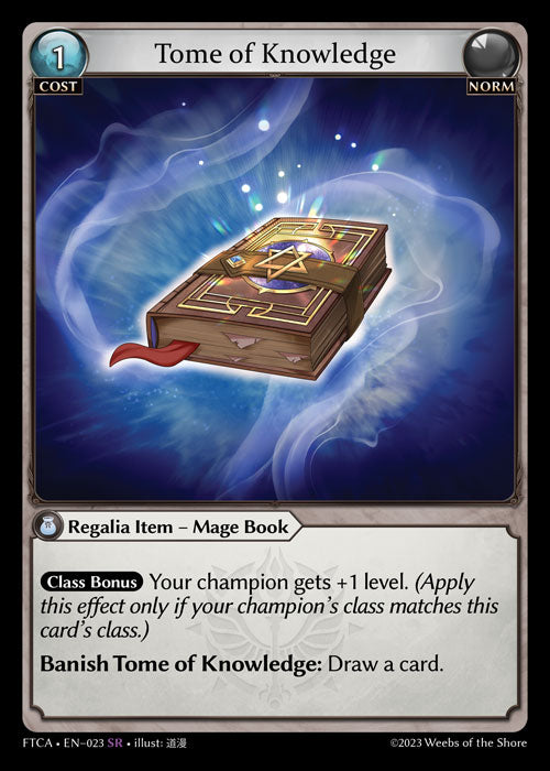 Tome of Knowledge (FTCA-Quicksilver Foil)