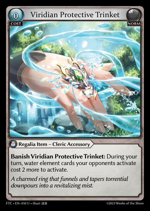 Viridian Protective Trinket