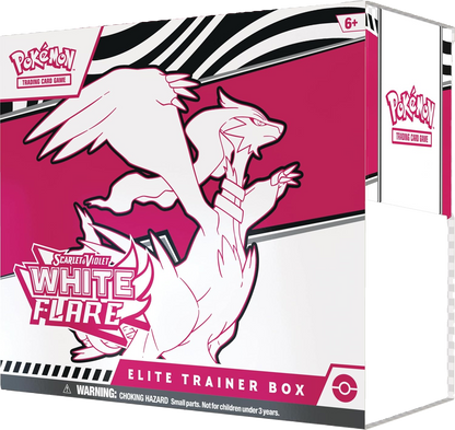 White Flare Elite Trainer Box