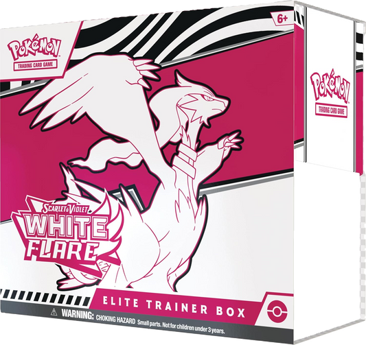 White Flare Elite Trainer Box