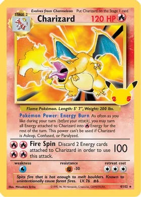 Charizard Celebrations Classic Collection 4/102 Holo Rare