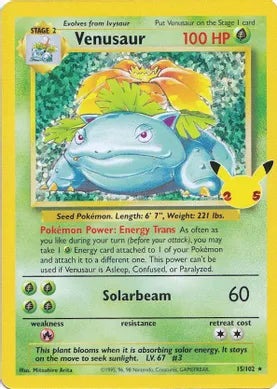 Venusaur Celebrations Classic Collection 15/102