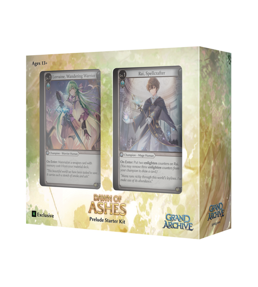 Dawn Of Ashes Prelude Kickstarter Exclusive Starter Kit