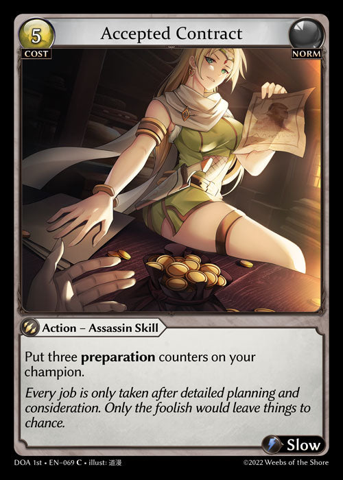 GA TCG - DOA Alter-EN-069: Accepted Contract