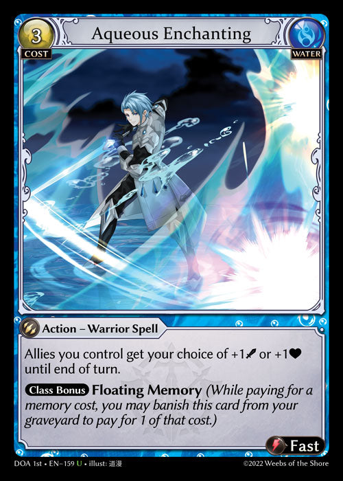 GA TCG - DOA 1st-EN-159: Aqueous Enchanting