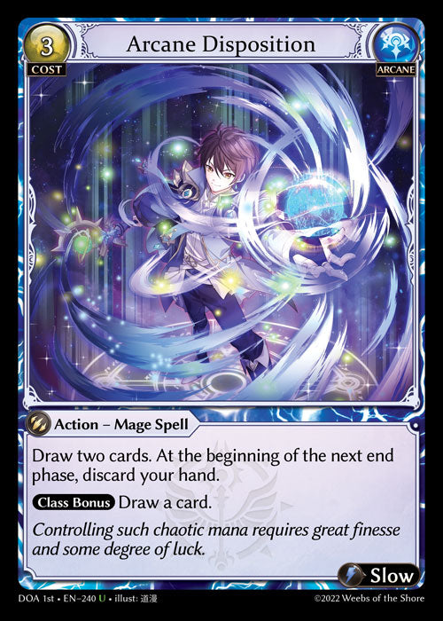 GA TCG - DOA 1st-EN-240: Arcane Disposition